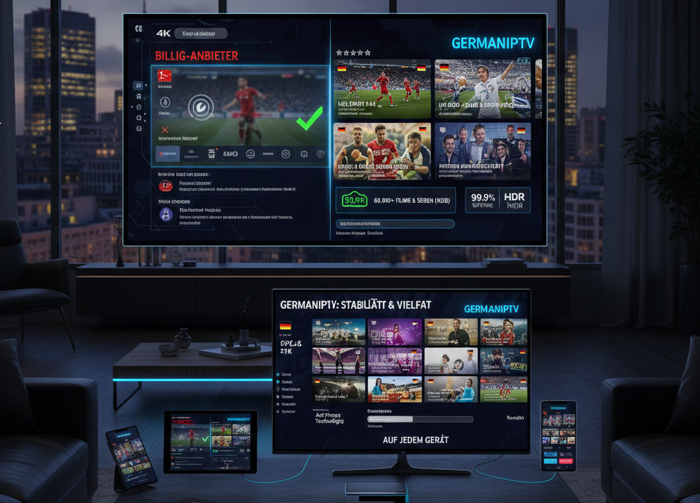 Beste IPTV Anbieter Deutschland